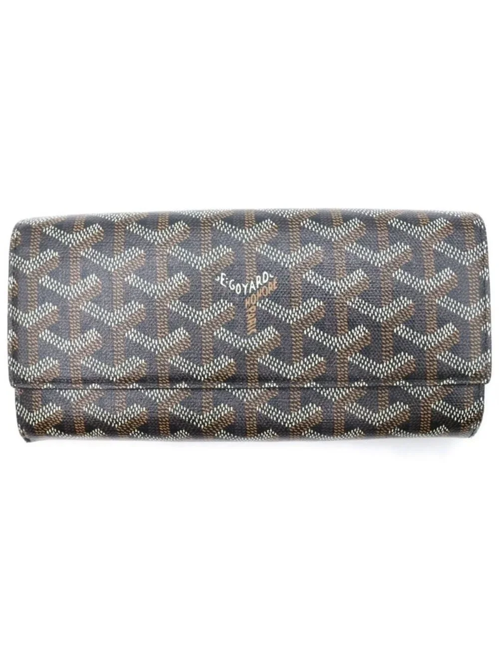Goyard Varenne Bifold Wallet Brown Leather Apm 51